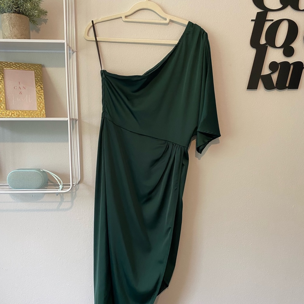 Dark Green Dress